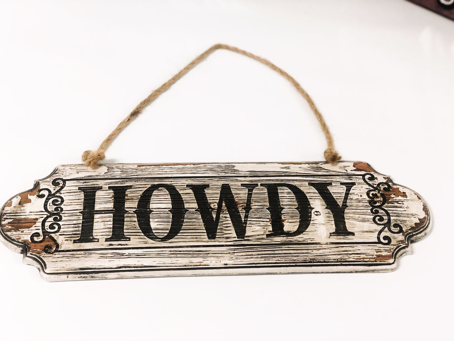 Cowboy/Cowgirl Signs