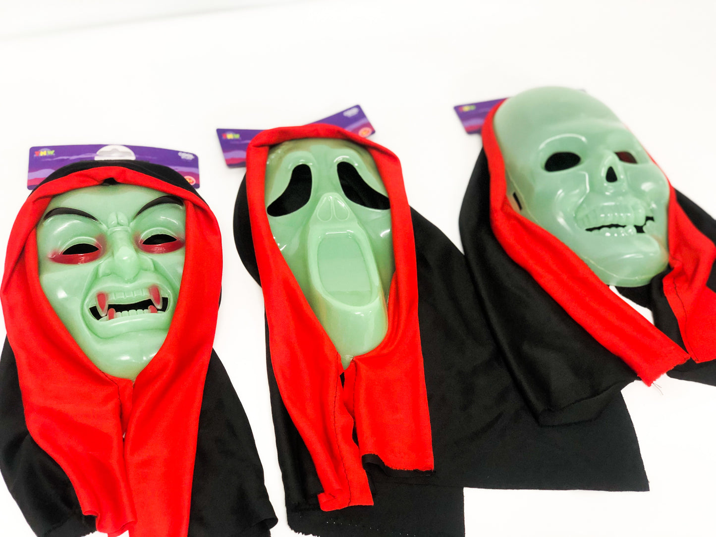 Glow In The Dark Mask (Assorted)