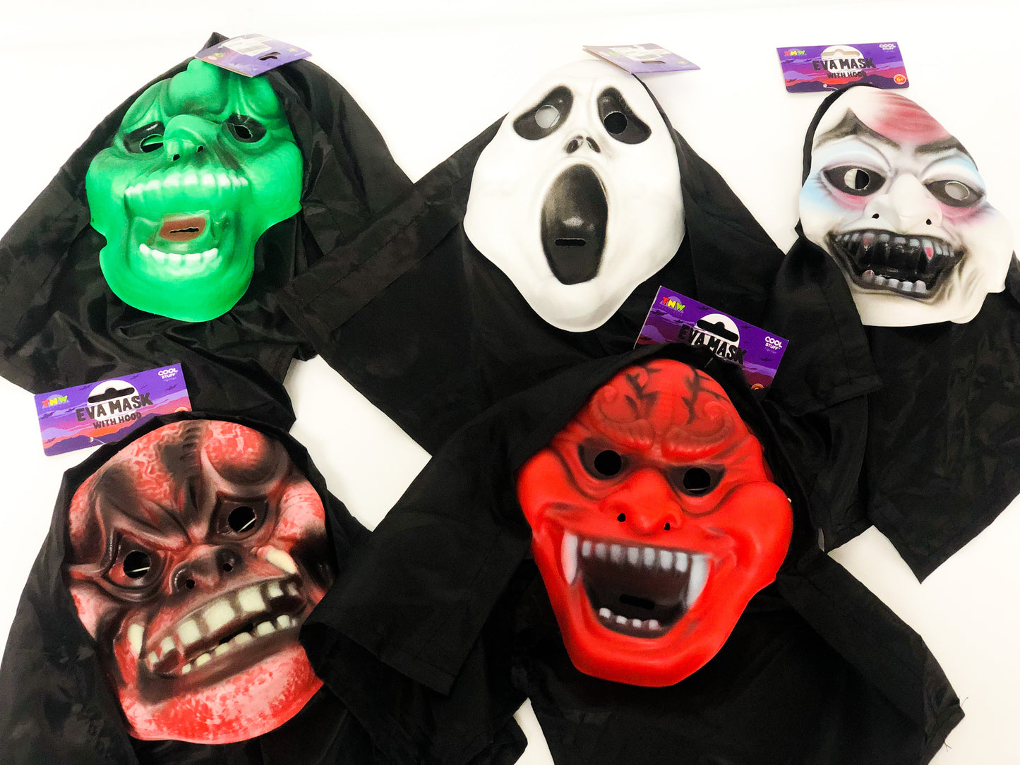 Mask With Hood (Assorted)