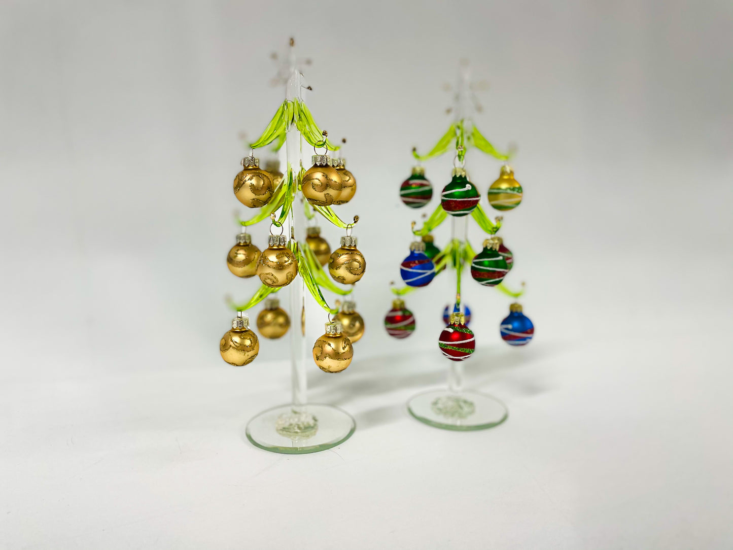 Glass Christmas Tree Ornament