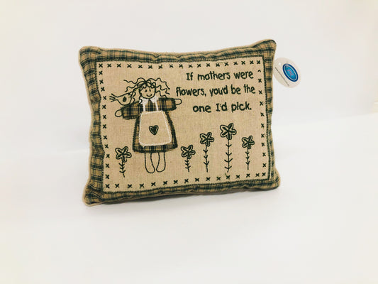 Cushion 'IF MOTHERS WERE FLOWERS'
