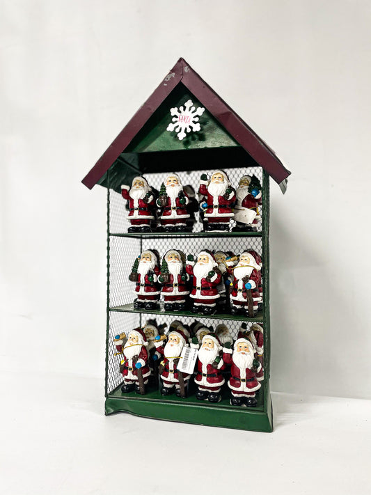 Happy Santa Figures